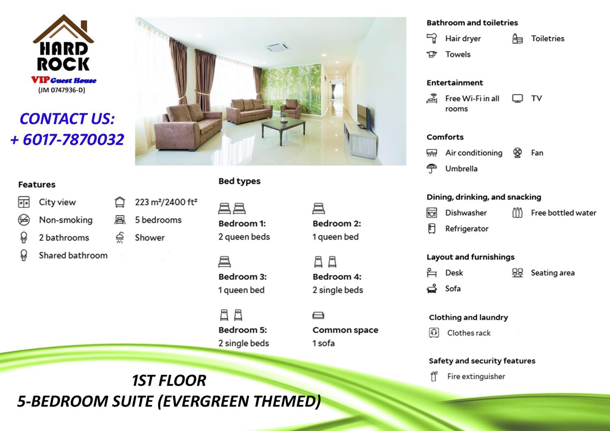 Hard Rock Vip Guest House Mersing Rum bild